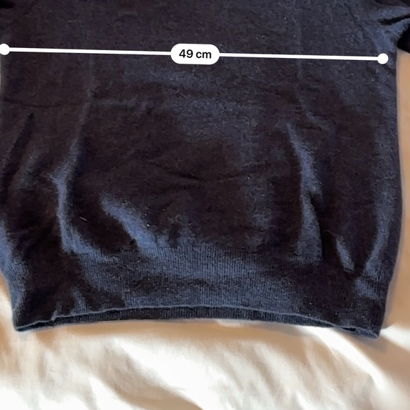 Nice dark blue cashmere sweater - Picture 3 of 4